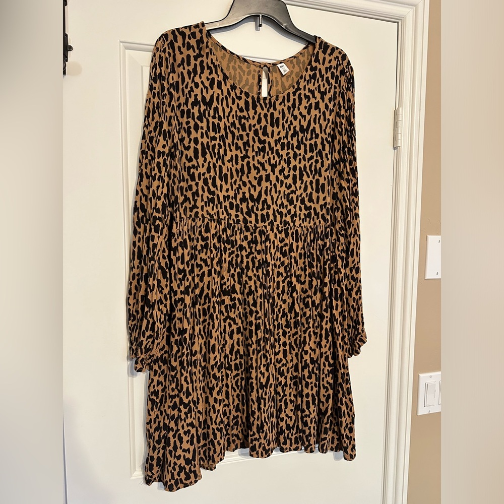 BP. Frill Cuff Long Sleeve Dress